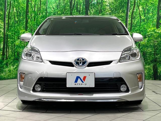 プリウス S モデリスタエアロ 8型ナビ バックカメラ スマートキー HIDヘッド ETC オートライト オートエアコン Bluetooth CD DVD再生 フルセグ LEDフォグ(15枚目)