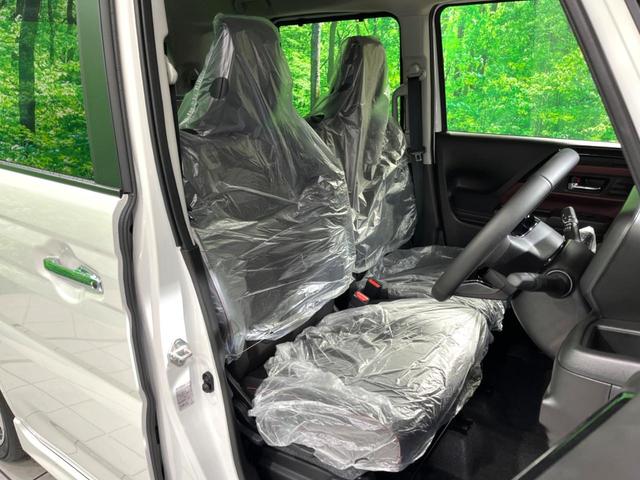 スペーシアカスタム ハイブリッドXS 新型 届出済未使用車 両側電動 衝突軽減 レーダークルーズ LEDヘッド 前席ヒートシーター ステアリングヒーター 電子パーキング オートホールド オートエアコン スマートキー 純正15インチアルミ(9枚目)