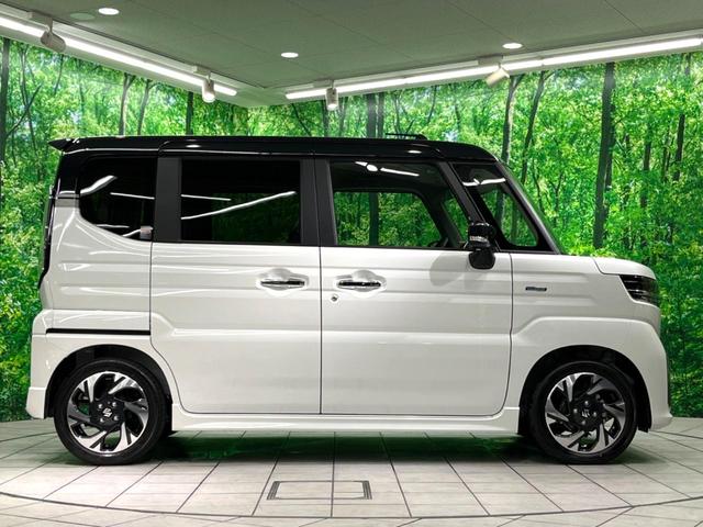 スペーシアカスタム ハイブリッドXS 新型 届出済未使用車 両側電動 衝突軽減 レーダークルーズ LEDヘッド 前席ヒートシーター ステアリングヒーター 電子パーキング オートホールド オートエアコン スマートキー 純正15インチアルミ(51枚目)