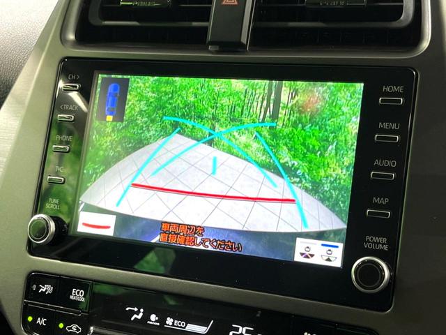 プリウス Ｓツーリングセレクション・ブラックエディション　純正８インチＤＡ　バックカメラ　衝突軽減　シートヒーター　レーダークルーズ　ドラレコ　ＥＴＣ　ＬＥＤヘッド　合皮レザー（4枚目）