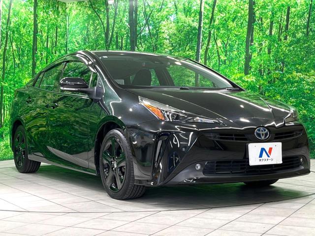 プリウス Ｓツーリングセレクション・ブラックエディション　純正８インチＤＡ　バックカメラ　衝突軽減　シートヒーター　レーダークルーズ　ドラレコ　ＥＴＣ　ＬＥＤヘッド　合皮レザー（17枚目）