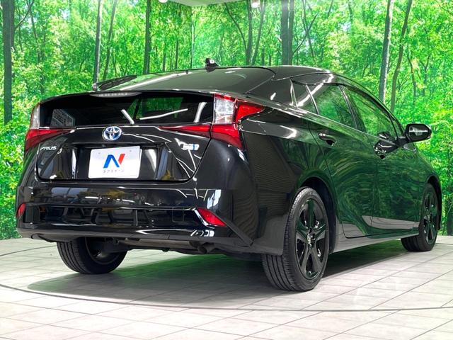 プリウス Ｓツーリングセレクション・ブラックエディション　純正８インチＤＡ　バックカメラ　衝突軽減　シートヒーター　レーダークルーズ　ドラレコ　ＥＴＣ　ＬＥＤヘッド　合皮レザー（18枚目）