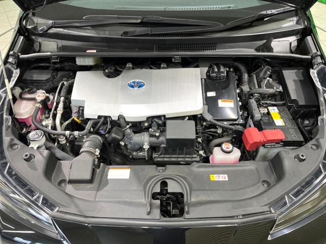 プリウス Ｓツーリングセレクション・ブラックエディション　純正８インチＤＡ　バックカメラ　衝突軽減　シートヒーター　レーダークルーズ　ドラレコ　ＥＴＣ　ＬＥＤヘッド　合皮レザー（19枚目）