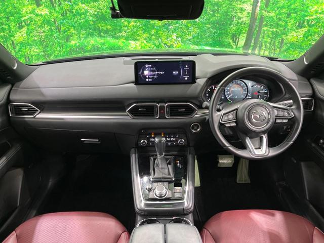 ＣＸ－８ ＸＤ　スポーツアピアランス　純正１０インチナビ　ＢＯＳＥサウンド　赤革　全周囲カメラ　フルセグ　ドラレコ　ＥＴＣ　ＨＵＤ　ＢＳＭ　パワーシート　パワーバックドア　ルーフレール　ＬＥＤヘッド　レーダークルーズ（2枚目）