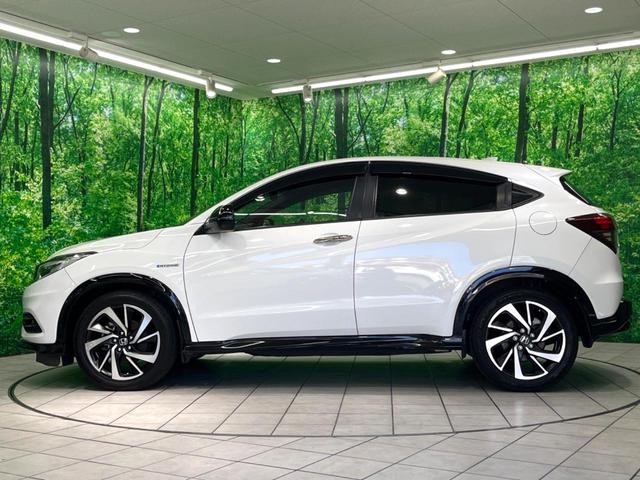 ヴェゼル ハイブリッドRS・ホンダセンシング 後期 純正SDナビ バックカメラ ドラレコ ハーフレザーシート クルーズコントロール クリアランスソナー 寒冷地仕様 シートヒーター(23枚目)