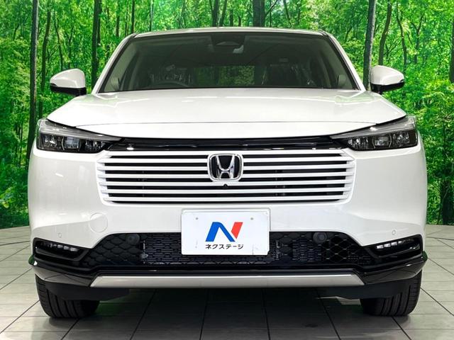 ヴェゼル ｅ：ＨＥＶ　Ｚ　登録済未使用車　純正９インチナビ　全周囲カメラ　フルセグ　パワーバックドア　ＥＴＣ　ブラインドスポットモニター　衝突軽減　レーダークルーズ　前席シートヒーター　ステアリングヒーター　ＬＥＤヘッド（15枚目）