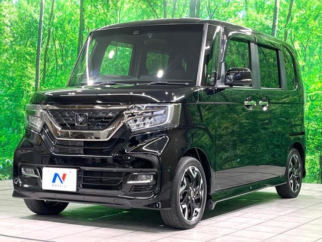 N-BOXカスタム G・Lターボホンダセンシング 純正8インチナビ 両側電動 バックカメラ ワンオーナー シートヒーター ETC 衝突軽減 レーダークルーズ LEDヘッド フルセグ Bluetooth ハーフレザーシート(22枚目)