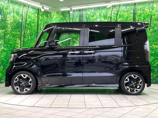 N-BOXカスタム G・Lターボホンダセンシング 純正8インチナビ 両側電動 バックカメラ ワンオーナー シートヒーター ETC 衝突軽減 レーダークルーズ LEDヘッド フルセグ Bluetooth ハーフレザーシート(24枚目)