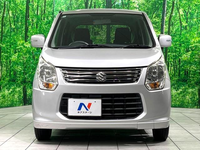 ワゴンR FXリミテッド SDナビ ETC スマートキー オートエアコン 純正14インチアルミホイール アイドリングストップ 電動格納ミラー(15枚目)