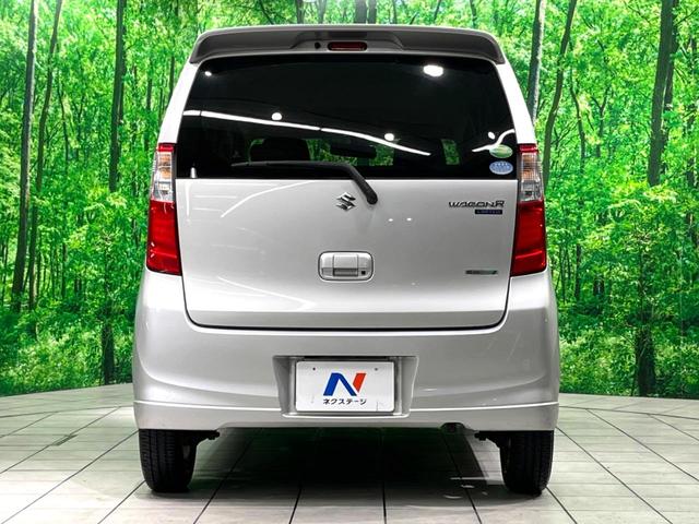 ワゴンR FXリミテッド SDナビ ETC スマートキー オートエアコン 純正14インチアルミホイール アイドリングストップ 電動格納ミラー(16枚目)