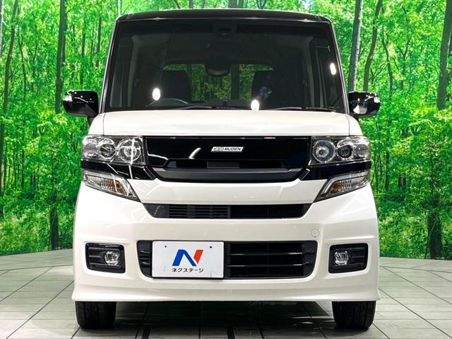 N-BOXカスタム 2トーンカラースタイル GターボSSパッケージ ナビ 両側電動 バックカメラ HIDヘッド ETC 衝突軽減 シートヒーター ハーフレザーシート オートエアコン スマートキー 電動格納ミラー(15枚目)