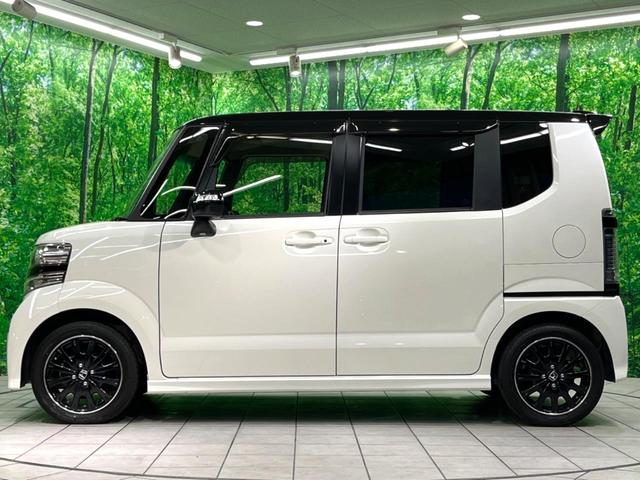 N-BOXカスタム 2トーンカラースタイル GターボSSパッケージ ナビ 両側電動 バックカメラ HIDヘッド ETC 衝突軽減 シートヒーター ハーフレザーシート オートエアコン スマートキー 電動格納ミラー(23枚目)