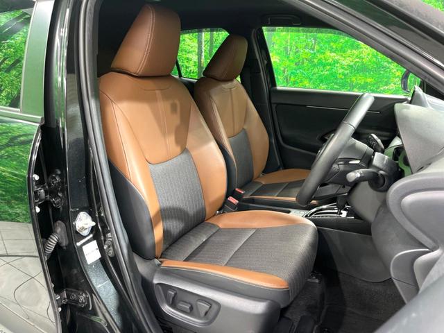 ヤリスクロス ハイブリッドZ アドベンチャー 特別仕様車 純正8インチDA 全周囲カメラ ETC ドラレコ BSM ハーフレザーシート パワーシート 寒冷地仕様 衝突軽減 レーダークルーズ シートヒーター(9枚目)