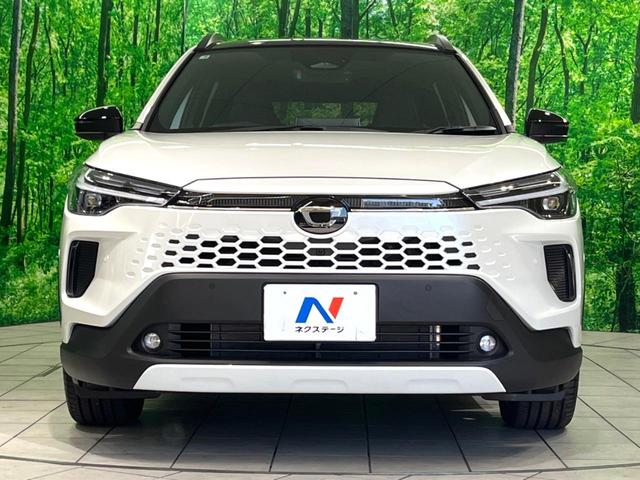 カローラクロス ハイブリッド Z 現行 ガラスルーフ 純正10インチDA 全周囲カメラ シートベンチレーション パワーシート パワーバックドア 電子パーキング ドラレコ ETC 前席シートヒーター(15枚目)