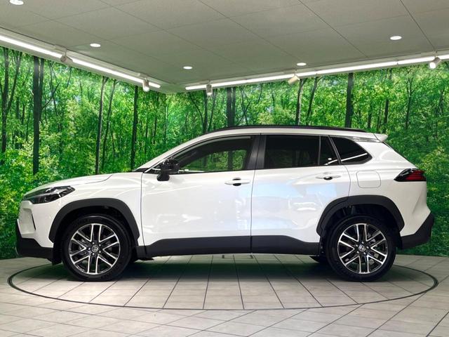 カローラクロス ハイブリッド Z 現行 ガラスルーフ 純正10インチDA 全周囲カメラ シートベンチレーション パワーシート パワーバックドア 電子パーキング ドラレコ ETC 前席シートヒーター(23枚目)