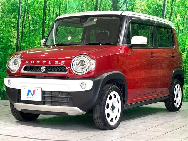 ハスラー Ｊスタイル　ツートン　ＳＤナビ　バックカメラ　衝突軽減　ＨＩＤヘッド　前席シートヒーター　スマートキー　アイドリングストップ　Ｂｌｕｅｔｏｏｔｈ　フルセグ　アイドリングストップ（22枚目）