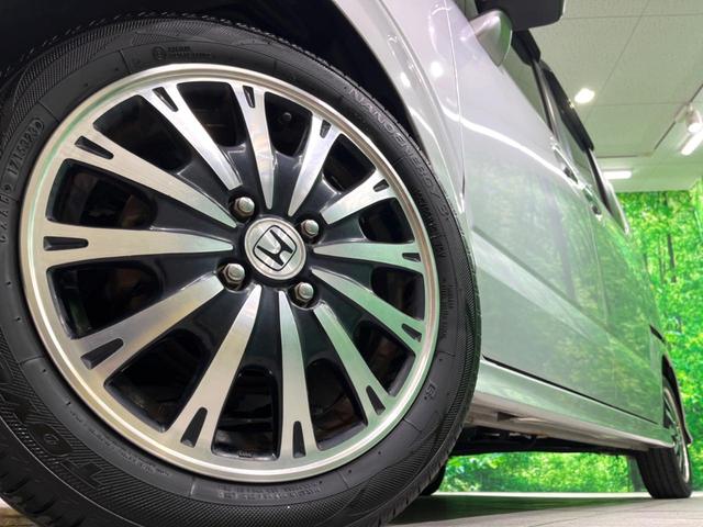 Ｎ－ＢＯＸカスタム Ｇ　ターボＳＳパッケージ　純正ナビ　両側電動　バックカメラ　衝突軽減　ドラレコ　ターボ　クルーズコントロール　ＨＩＤヘッド　スマートキー　純正１５インチアルミホイール　オートエアコン　電動格納ミラー（14枚目）