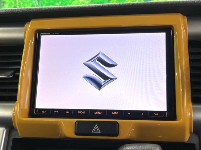 ハスラー Ｘ　ツートン　ＳＤ８インチナビ　全周囲カメラ　衝突軽減　ＥＴＣ　ＨＩＤヘッド　シートヒーター　スマートキー　アイドリングストップ　純正１５インチアルミホイール（3枚目）