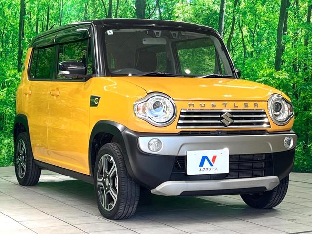 ハスラー Ｘ　ツートン　ＳＤ８インチナビ　全周囲カメラ　衝突軽減　ＥＴＣ　ＨＩＤヘッド　シートヒーター　スマートキー　アイドリングストップ　純正１５インチアルミホイール（17枚目）