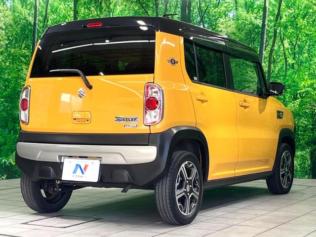 ハスラー Ｘ　ツートン　ＳＤ８インチナビ　全周囲カメラ　衝突軽減　ＥＴＣ　ＨＩＤヘッド　シートヒーター　スマートキー　アイドリングストップ　純正１５インチアルミホイール（18枚目）