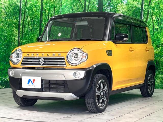 ハスラー Ｘ　ツートン　ＳＤ８インチナビ　全周囲カメラ　衝突軽減　ＥＴＣ　ＨＩＤヘッド　シートヒーター　スマートキー　アイドリングストップ　純正１５インチアルミホイール（22枚目）