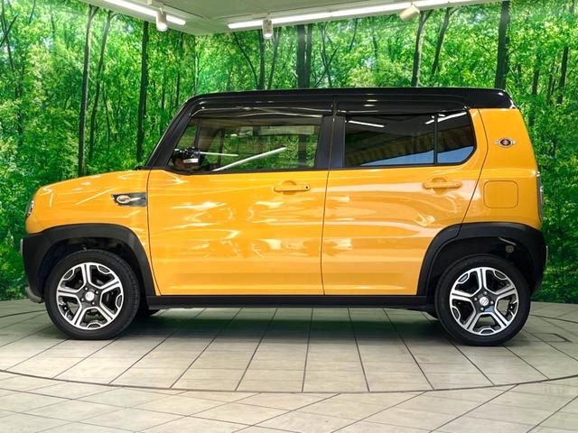 ハスラー Ｘ　ツートン　ＳＤ８インチナビ　全周囲カメラ　衝突軽減　ＥＴＣ　ＨＩＤヘッド　シートヒーター　スマートキー　アイドリングストップ　純正１５インチアルミホイール（25枚目）