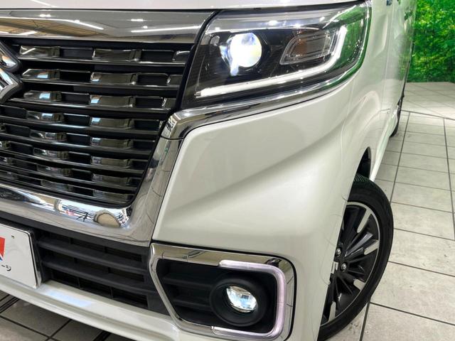 スペーシアカスタム ハイブリッドＸＳ　純正８インチナビ　バックカメラ　両側電動　ハーフレザーシート　ドラレコ　衝突軽減　シートヒーター　クリアランスソナー　ＬＥＤヘッド　スマートキー（14枚目）