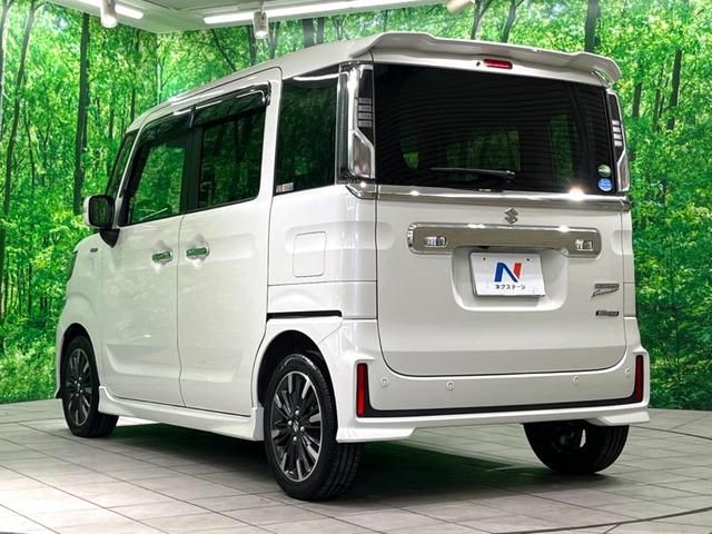 スペーシアカスタム ハイブリッドＸＳ　純正８インチナビ　バックカメラ　両側電動　ハーフレザーシート　ドラレコ　衝突軽減　シートヒーター　クリアランスソナー　ＬＥＤヘッド　スマートキー（23枚目）