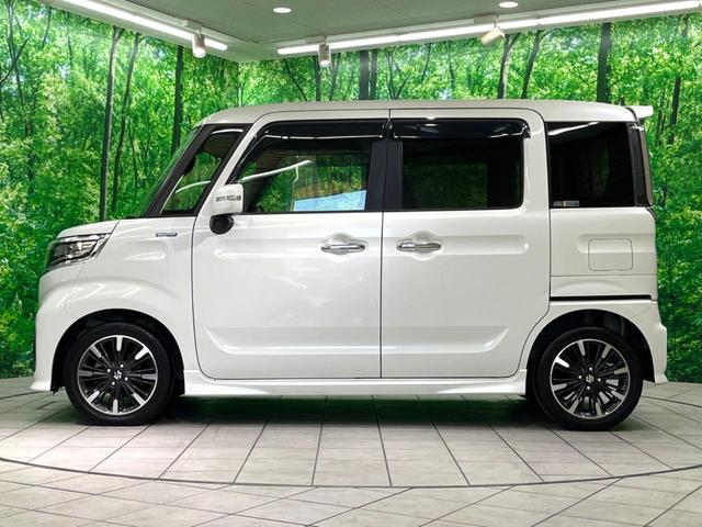 スペーシアカスタム ハイブリッドＸＳ　純正８インチナビ　バックカメラ　両側電動　ハーフレザーシート　ドラレコ　衝突軽減　シートヒーター　クリアランスソナー　ＬＥＤヘッド　スマートキー（24枚目）