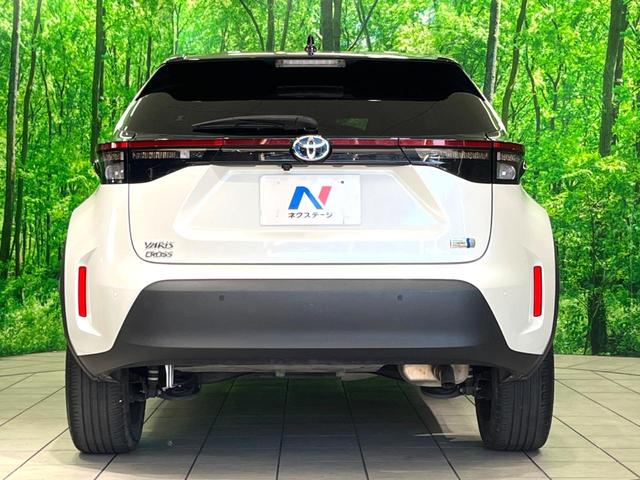 ヤリスクロス ハイブリッドZ 純正8インチDA 全周囲カメラ BSM ETC ハーフレザーシート 衝突軽減 前席シートヒーター LEDヘッド ステアリングヒーター 純正18インチアルミホイール(16枚目)