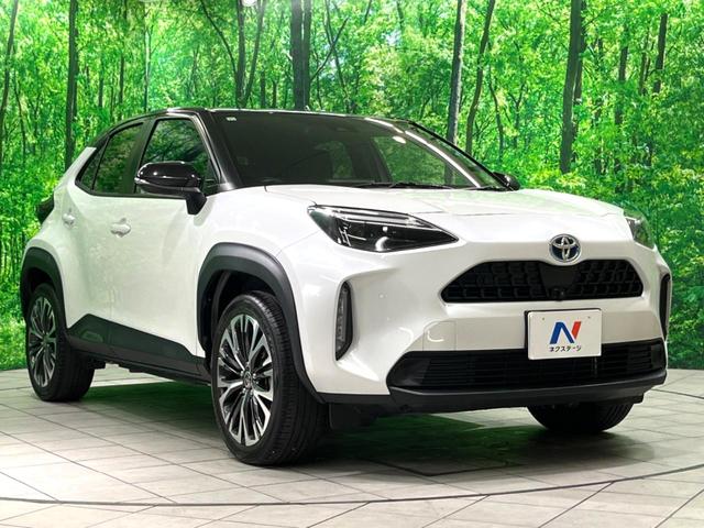 ヤリスクロス ハイブリッドZ 純正8インチDA 全周囲カメラ BSM ETC ハーフレザーシート 衝突軽減 前席シートヒーター LEDヘッド ステアリングヒーター 純正18インチアルミホイール(17枚目)