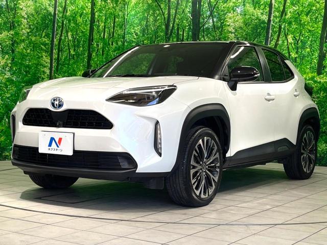 ヤリスクロス ハイブリッドZ 純正8インチDA 全周囲カメラ BSM ETC ハーフレザーシート 衝突軽減 前席シートヒーター LEDヘッド ステアリングヒーター 純正18インチアルミホイール(22枚目)