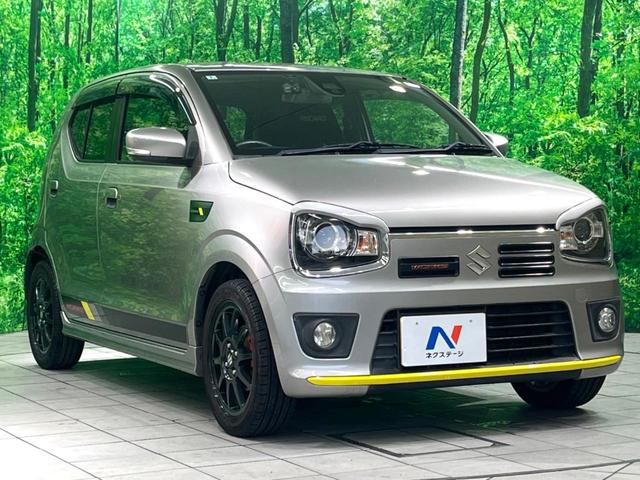 アルトワークス ベースグレード　純正ナビ　バックカメラ　レカロシート　衝突軽減　ＥＴＣ　ＨＩＤヘッド　ドラレコ　ハーフレザーシート　オートエアコン　オートライト　スマートキー　電動格納ミラー　純正１５インチアルミ　禁煙車（17枚目）