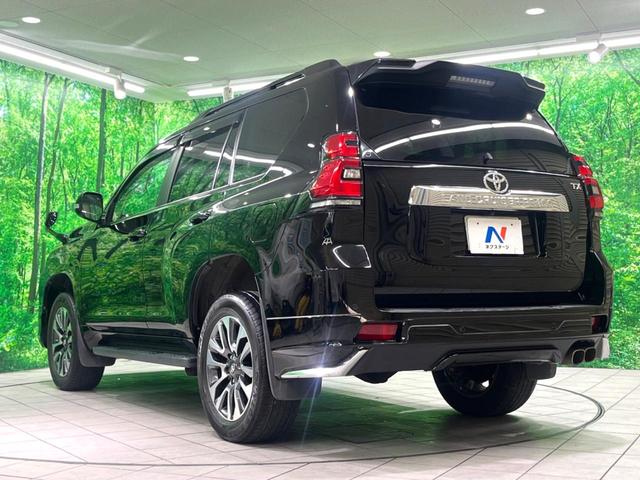 ランドクルーザープラド ＴＸ　Ｌパッケージ　モデリスタエアロ　サンルーフ　純正９インチナビ　４ＷＤ　バックカメラ　ルーフレール　黒革シート　シートベンチレーション　衝突軽減　ドラレコ　ＥＴＣ　レーダークルーズ　前席シートエアコン　ＬＥＤヘッド（25枚目）