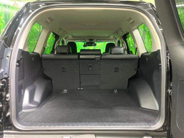 ランドクルーザープラド ＴＸ　Ｌパッケージ　モデリスタエアロ　サンルーフ　純正９インチナビ　４ＷＤ　バックカメラ　ルーフレール　黒革シート　シートベンチレーション　衝突軽減　ドラレコ　ＥＴＣ　レーダークルーズ　前席シートエアコン　ＬＥＤヘッド（29枚目）