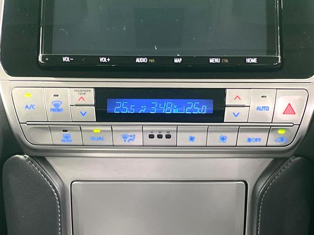 ランドクルーザープラド ＴＸ　Ｌパッケージ　モデリスタエアロ　サンルーフ　純正９インチナビ　４ＷＤ　バックカメラ　ルーフレール　黒革シート　シートベンチレーション　衝突軽減　ドラレコ　ＥＴＣ　レーダークルーズ　前席シートエアコン　ＬＥＤヘッド（33枚目）