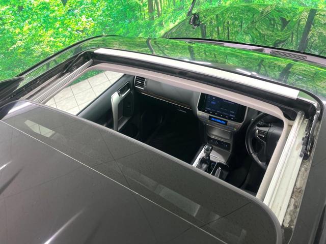 ランドクルーザープラド ＴＸ　Ｌパッケージ　モデリスタエアロ　サンルーフ　純正９インチナビ　４ＷＤ　バックカメラ　ルーフレール　黒革シート　シートベンチレーション　衝突軽減　ドラレコ　ＥＴＣ　レーダークルーズ　前席シートエアコン　ＬＥＤヘッド（61枚目）