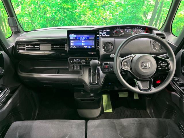 N-BOXカスタム L 後期 純正8インチナビ 後席モニター 両側電動 バックカメラ フルセグ 前席シートヒーター 衝突軽減 Bluetooth ETC ドラレコ LEDヘッド レーダークルーズ ドラレコ 車線逸脱(2枚目)