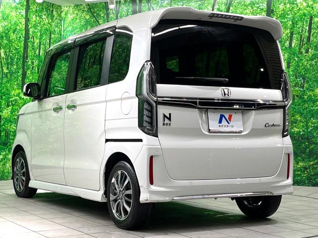 N-BOXカスタム L 後期 純正8インチナビ 後席モニター 両側電動 バックカメラ フルセグ 前席シートヒーター 衝突軽減 Bluetooth ETC ドラレコ LEDヘッド レーダークルーズ ドラレコ 車線逸脱(25枚目)