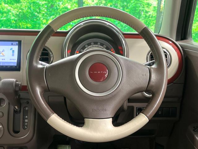 アルトラパンショコラ Ｇ　インチナビ　スマートキー　ＨＩＤヘッド　オートライト　アイドリングストップ　純正１４インチアルミホイール　電動格納ミラー　エアコン（12枚目）