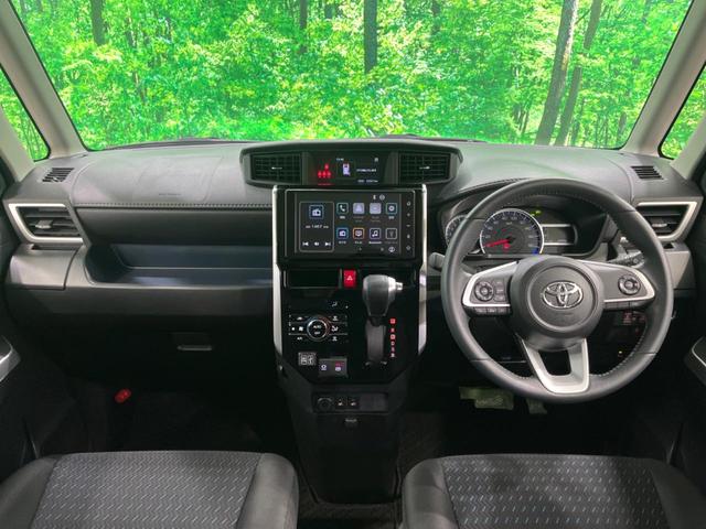 ルーミー カスタムＧ　純正９インチＤＡ　全周囲カメラ　両側電動スライド　電子パーキング　オートライト　オートハイビーム　シートヒーター　ＥＴＣ　ドラレコ　衝突軽減　ＬＥＤヘッド　スマートキー　レーダークルーズ（2枚目）