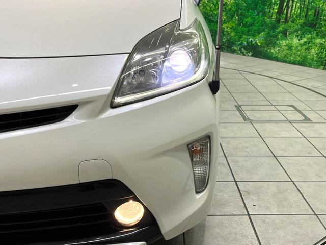 プリウス S 後期 純正ナビ バックカメラ 禁煙車 スマートキー LEDヘッド オートライト オートエアコン Bluetooth CD DVD再生 地デジ(13枚目)