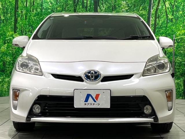 プリウス S 後期 純正ナビ バックカメラ 禁煙車 スマートキー LEDヘッド オートライト オートエアコン Bluetooth CD DVD再生 地デジ(15枚目)