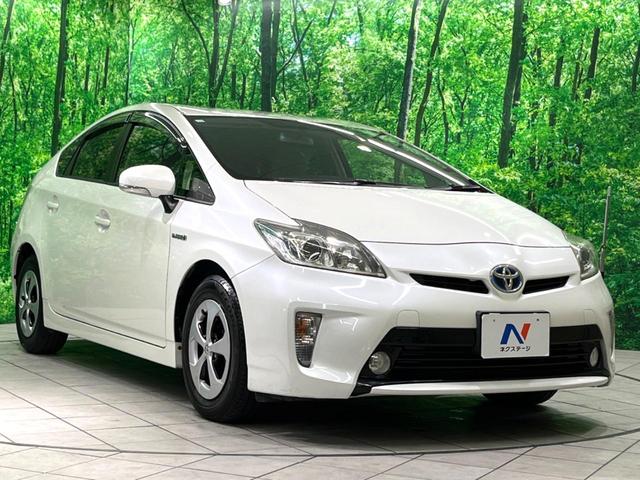 プリウス S 後期 純正ナビ バックカメラ 禁煙車 スマートキー LEDヘッド オートライト オートエアコン Bluetooth CD DVD再生 地デジ(17枚目)