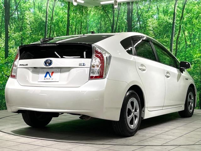 プリウス S 後期 純正ナビ バックカメラ 禁煙車 スマートキー LEDヘッド オートライト オートエアコン Bluetooth CD DVD再生 地デジ(18枚目)