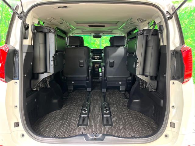 アルファード ２．５Ｓ　Ｃパッケージ　サンルーフ　３眼ＬＥＤ　純正９インチＤＡ　後席モニター　衝突軽減　デジタルインナーミラー　バックカメラ　ＢＳＭ　両側電動　レーダークルーズ　ステアリングヒーター　パワーバックドア　レザーシート（11枚目）