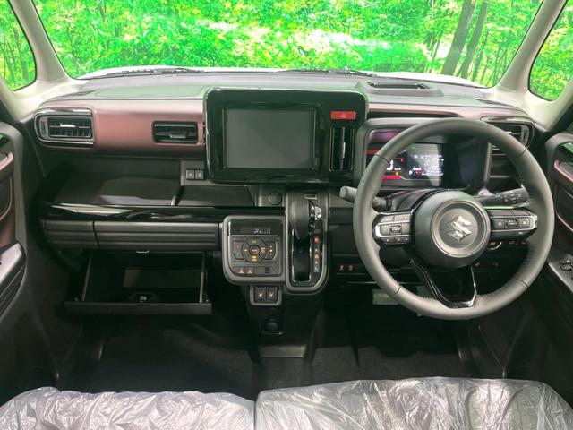 スペーシアカスタム ハイブリッドXS 届出済未使用車 両側電動 電子パーキング 衝突軽減 レーダークルーズ シートヒーター ステアリングヒーター キーレス LEDヘッド オートライト オートエアコン アイドリングストップ(2枚目)