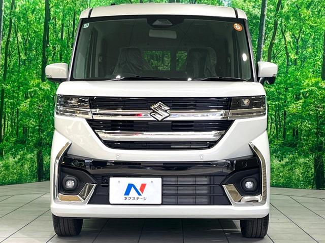 スペーシアカスタム ハイブリッドXS 届出済未使用車 両側電動 電子パーキング 衝突軽減 レーダークルーズ シートヒーター ステアリングヒーター キーレス LEDヘッド オートライト オートエアコン アイドリングストップ(15枚目)