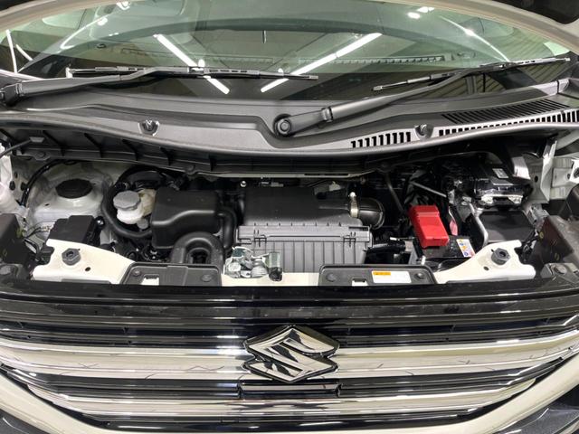 スペーシアカスタム ハイブリッドXS 届出済未使用車 両側電動 電子パーキング 衝突軽減 レーダークルーズ シートヒーター ステアリングヒーター キーレス LEDヘッド オートライト オートエアコン アイドリングストップ(19枚目)