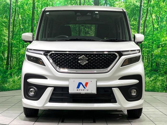 ソリオバンディット ハイブリッドMV 純正9型ナビ 全周囲カメラ 両側電動 衝突軽減 レーダークルーズ LEDヘッド ETC2.0 ドラレコ フルセグ シートヒーター クリアランスソナー ヘッドアップディスプレイ アイドリングストップ(15枚目)